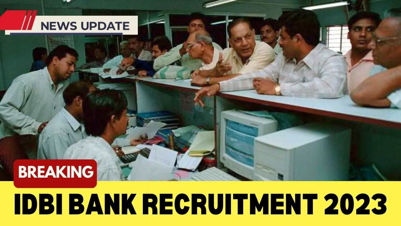 IDBI Bank Recruitment 2023: Apply Now for 2100 Executive Posts!