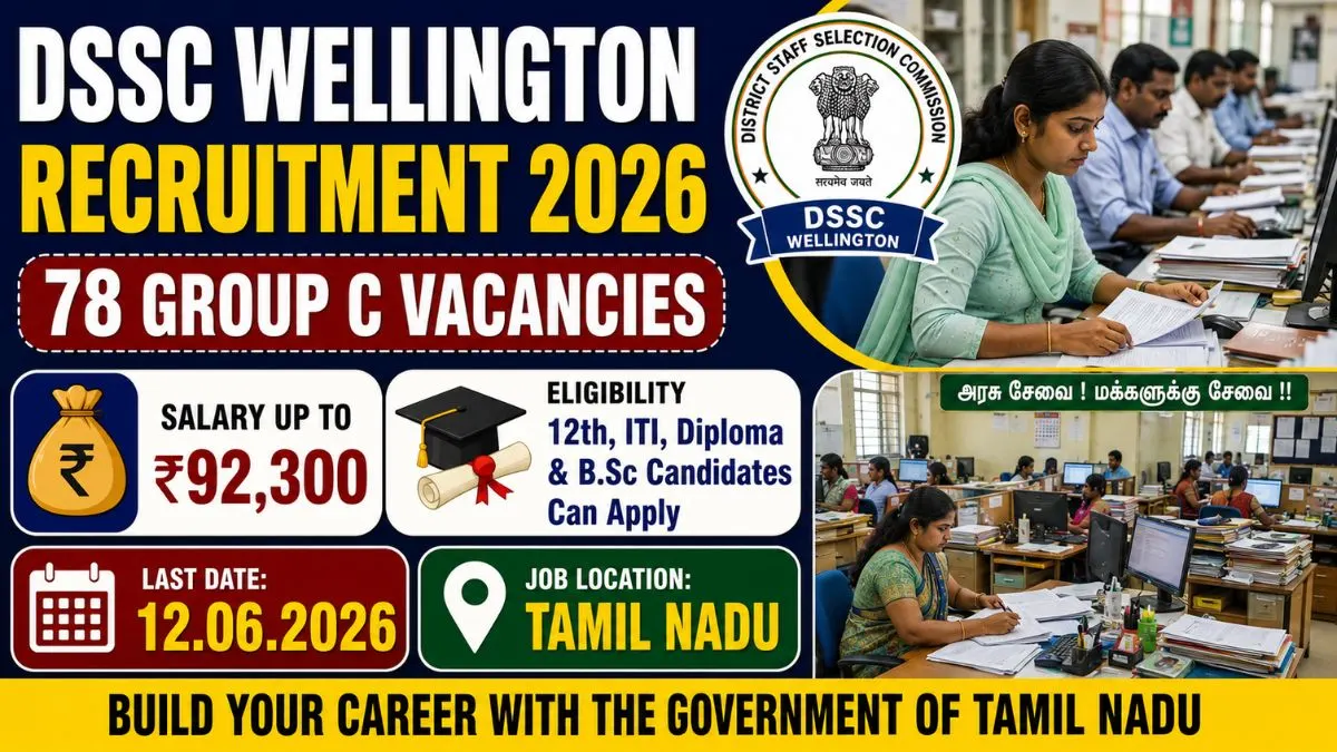DSSC Wellington Recruitment 2026