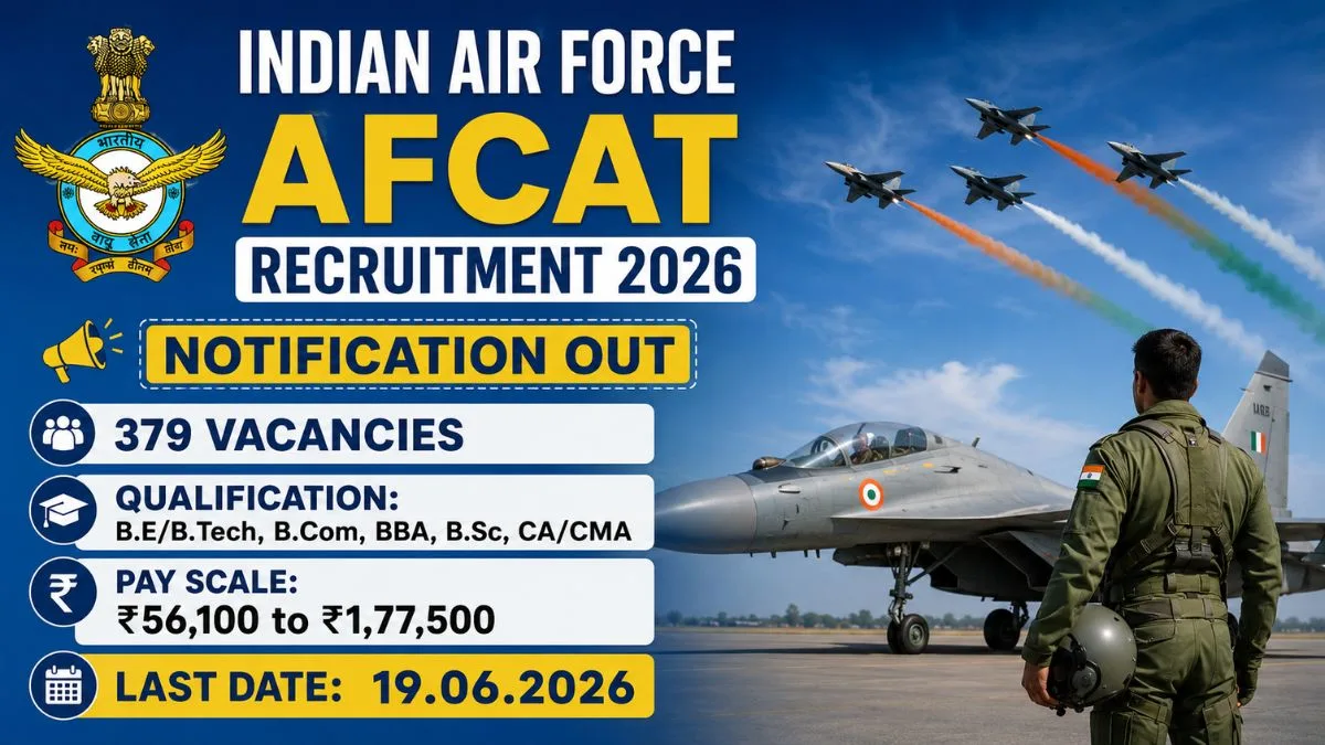 Indian Air Force AFCAT Recruitment 2026