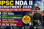UPSC NDA II Recruitment 2026